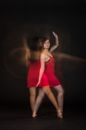 Experimentation with Nathalie and Kim at Studio on 2015-08-21